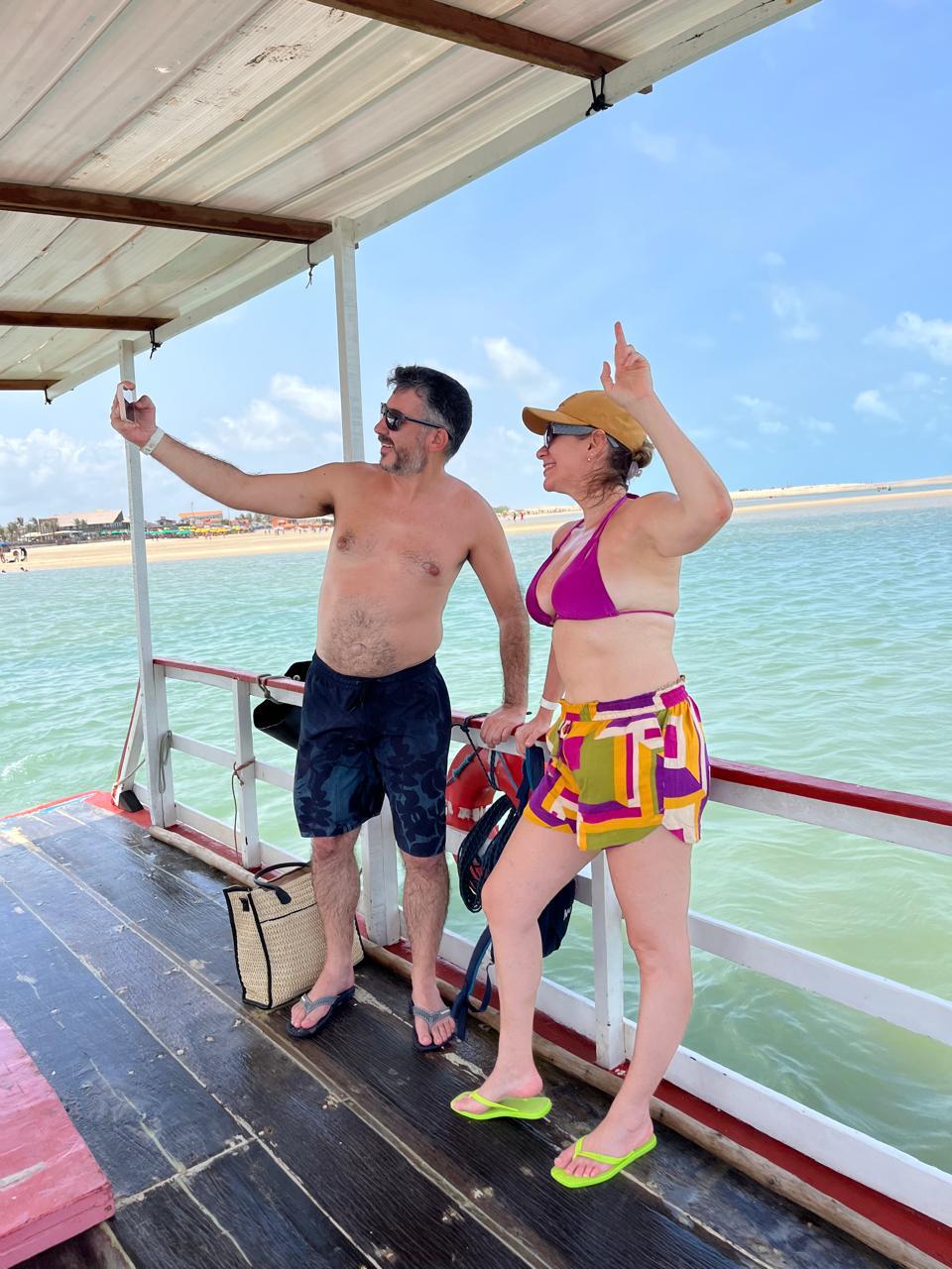 Passeio Damião Tur - Cliente satisfeito explorando o Ceará